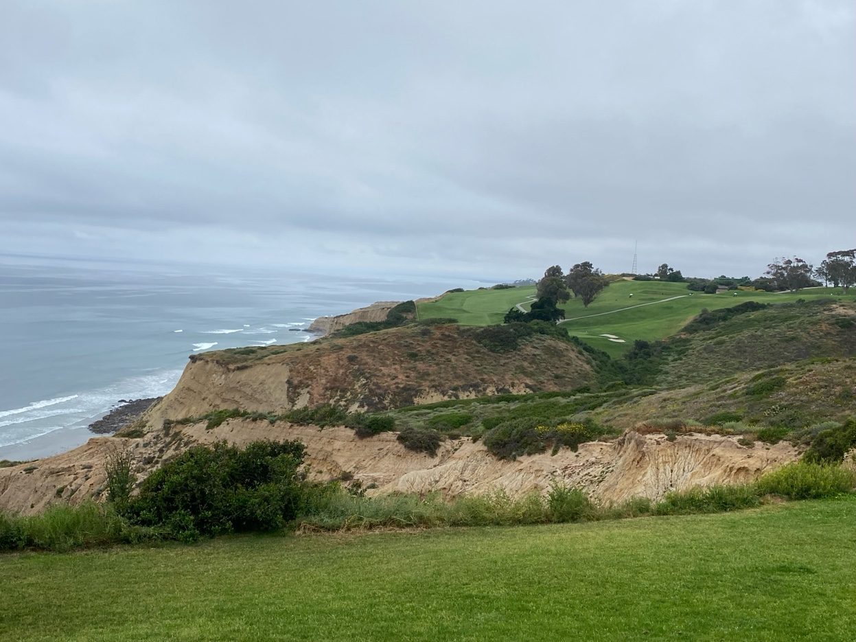 Torrey Pines South Course — cliffs above the Pacific, La Jolla CA